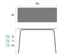 Medidas Mesa Desk Two