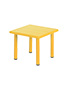 Mesa Élite Cuadrada Color Amarillo