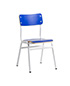 Silla Met Preescolar Color Azul